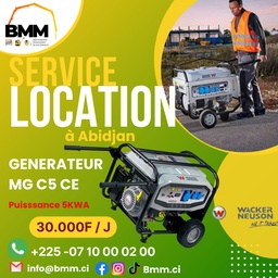 [MG5-CE] LOCATION/GENERATEUR MG 10 (copie)